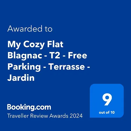 Toulousecozyflat - T2 - Parking - Terrasse - Jardin