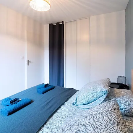 My Cozy Flat - T2 - Free Parking - Terrasse - Jardin * Blagnac